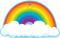Colourful Cut-Outs Rainbows [CD5531]