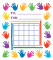 Mini Incentive Charts Handprints [CD6131]