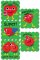 Scratch 'N Sniff Stickers.Cartoon Fruit Strawberry [CTP4599]