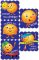 Scratch 'N Sniff Stickers.Cartoon Fruit Orange [CTP4600]