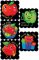 Scratch 'N Sniff Stickers.Cartoon Fruit Apple [CTP4601]