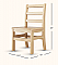 Little Innovator Kids School Chair 12"Seat height 5012047