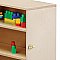 TALL ADJUSTABLE MOBILE SHELVING HINGED UNIT, BALTIC BIRCH PLYWOOD SWT1738/1738