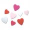 Hearts Felt Peel & Stick 72 pcs CK-3952