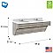 49" Wall Mounted Double Bathroom Vanity Set TM8362.0W92