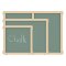 Kydz Suite® Panel - T-Height - 24" Wide - Chalkboard JON-1510JCTCB