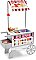 Melissa & Doug Wooden Snacks and Sweets Food Cart MD 9350