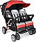 Sport Splash Quad Stroller 4 Passenger - RED 4141079