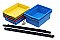 Royal Reading Writing Center with 4 Stubby Tubby and 2 Large Open Tubs RC105-PTP5
