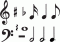 Classic Accents Variety Pack Music Symbols [T10952]