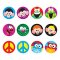 Best Buddies Collection superSpots® Stickers Variety Pack T-46919