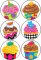 Bake Shop™ Cupcakes superSpots® Stickers Value Pack T-46920