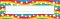 Desk Toppers Name Plates Star Rainbow [T69026]