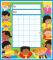 Incentive Chart Pads Trend Kids [T73019]