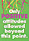 ARGUS Large Posters Only POSITIVE attitudes [TA62589]