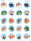 Stickers Sea Life [TCR5727]