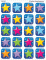 Stickers Colourful Stars [TCR5742]