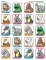 Stickers Animal Faces 2 [TCR5774]
