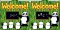 Two-Sided Accents.Panda Welcome [TF8210]