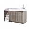 TODDLER WALK UP CENTER - RIGHT HAND (Assembled) Shadow Elm Gray TM8543A.0W92