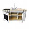 elevatED™ Kitchen Island Breakfast Bar - WB1976