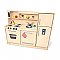 Contemporary Kitchen Combo Natural WB7451N