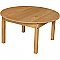PREMIUM SOLID MAPLE WOOD TABLE, 36" ROUND LEGS HEIGHT OPTIONS ALC1905