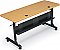 Teak Flipper Folding Training Table 24"x 36" BALT 89870