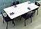 DRY-ERASE MARKER BOARD ACTIVITY TABLE 24"X 48" ADJUSTABLE HEIGHT M52448