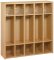 Eco™ 5 Compartment Locker w/ Trays - Preschool Size [3067A73-TOT]