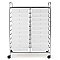 20 Drawers Storage Rolling Cart Studio Organizer 297-50861