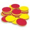 Red & Yellow Counters, Set of 200 LER7566