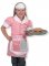 Waitress Role Play Costume Set  3 - 6 years MD-4787