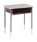 Student Desk w/ Plastic Book Box Adjustable height (Hard Plastic Top) DSQ-184HP-PC