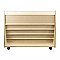 Primary Book Rack with castors S324
