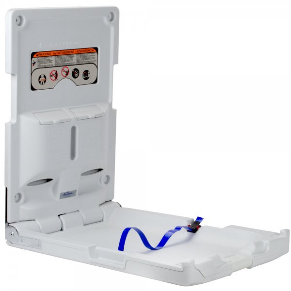 Continental Vertical Baby/Diaper Changing Station, Grey KA8252V